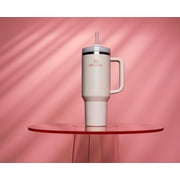 Stanley Quencher H2.0 Flowstate Stainless Steel Double Wall Insulated Tumbler 40 oz. Rose Quartz