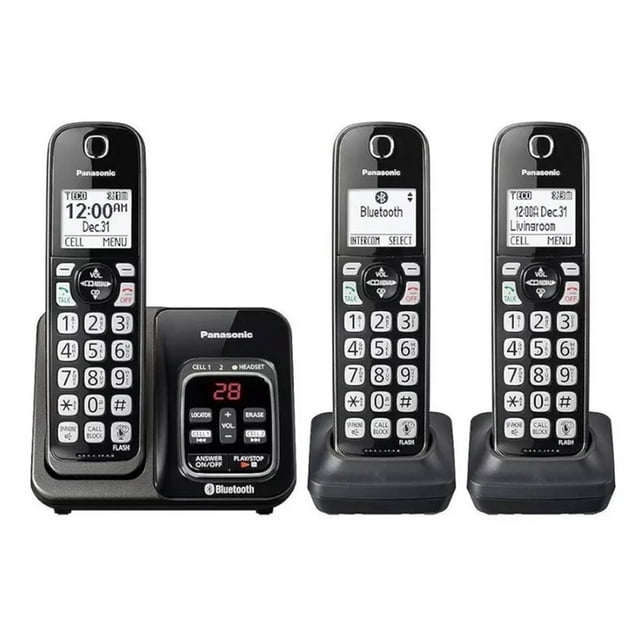 Teléfono Panasonic KX-TG273C BT 3 ext Reacondicionado