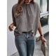 thumbnail image 1 of Women's Blouse Casual Print Batwing Sleeve Tops Elegant Chiffon Loose T-Shirt, 1 of 5