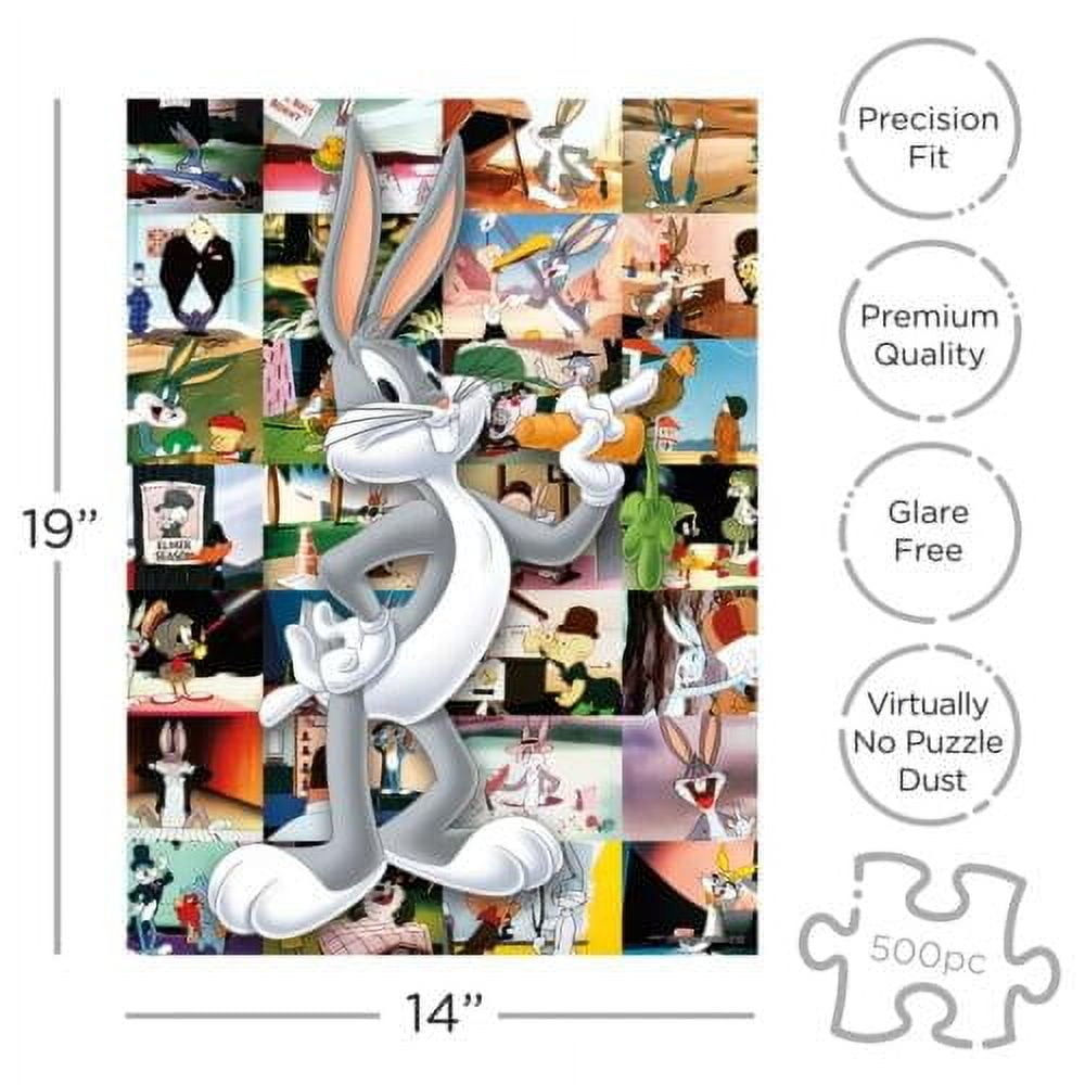 buggs bunny パズル Looney Tunes Bugs Bunny 500 Piece Jigsaw Puzzle - Walmart.com
