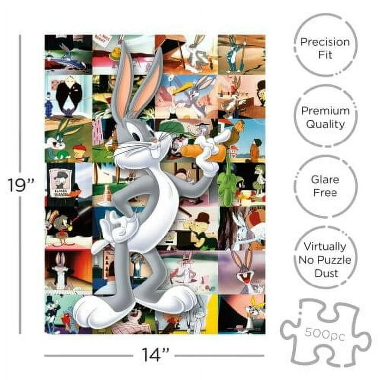 Looney Tunes 500ピースジグソーパズル Looney Tunes Bugs Bunny 500 Piece Jigsaw Puzzle - Walmart.com