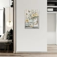 thumbnail image 3 of Flower Butterfly Bathroom Wall Art Rustic Floral Just Have Faith Bathroom Pictures Wall Decor Canvas Print For Home Bathroom Kitchen Bedroom Living Room Framed Ready To Hang 12"x16", 3 of 6