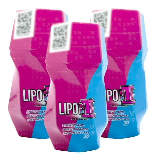 Lipoblue Classic kit de 3 piezas de 30 cápsulas