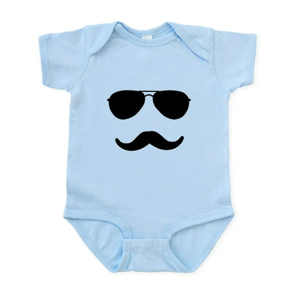 CafePress - Aviator Infant Bodysuit - Baby Light Bodysuit, Size Newborn - 24 Months