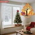 thumbnail image 4 of Metal Hanging Christmas Tree Wind Spinner - Autumn Leaves Design Colorful Garden Decor for Yard Perfect Fall Decoration, 4 of 7