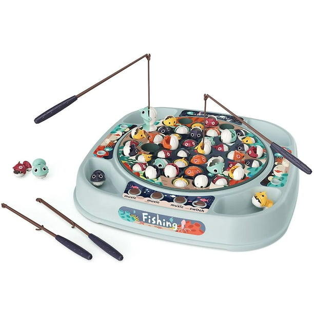 Jeu de pêche Jeu de pêche électrique avec musique pour enfants de 3 4 5 6 7