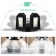 thumbnail image 5 of Advancent Paneles ajustables, luz LED de garaje E27, luz de techo Deformable, almacén, 120W, bombilla de iluminación blanca cálida para taller Iluminación novedosa Advancent HA014070-00, 5 of 6