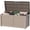 Light Brown, variant on LOJIAWOWE 100 Gallon Resin Deck Box, Waterproof Lockable Outdoor Storage Container for Patio Furniture, Pool Supplies, Black
