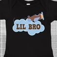 thumbnail image 4 of Inktastic Lil Bro Airplane Boys Pilot Brother Boys Baby Bodysuit, 4 of 5