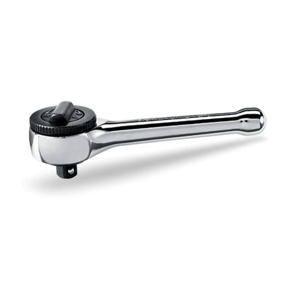 Powerbuilt 3/8 Inch Drive 42 Teeth Stubby Spin Disc Ratchet - 641514