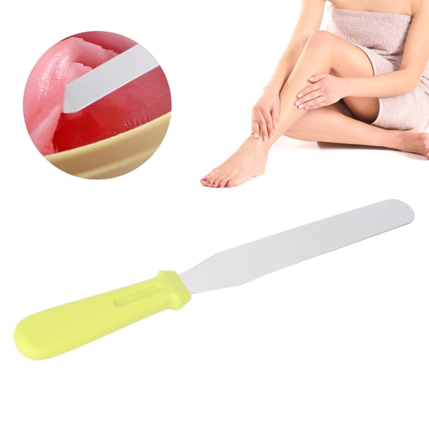 Sticks Espátula Para Depilación Cuchillo Mezclador De Ajuste De Cera De Acero Inoxidable Recto De 8 Pulgadas