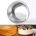 thumbnail image 2 of Molde para pasteles de 4/6/8/10 pulgadas, base extraíble, de aleación de aluminio, con patrón redondo, para pudín, herramientas para hornear, utensilios de cocina, plato de 4 pulgadas, 2 of 6