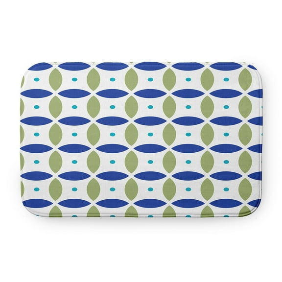 Simply Daisy Geometric Pet Feeding Mat for Dogs and Cats