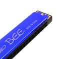 thumbnail image 5 of Bee Print 16 Holes Harmonica Mouth Organ Blue, 5 of 5
