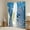Blue Octopus, variant on Erosebridal Kawaii Axolotl Curtains and Drapes (38x45), Blue Rose 30%-50% Blackout Curtains for Bedroom, Sequin Print Curtains for Living Room, Window Curtains Bedroom Decorative