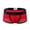 Red, variant on VONCOS Mens Low Rise Mesh Boxer Briefs Sheer Breathable Everyday Underwear Quick Dry Nylon Spandex No Roll Elastic Waistband White/Red Trim,Size XL