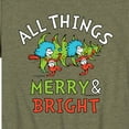 thumbnail image 3 of Cat in the Hat - All Things Merry And Bright - Toddler And Youth Short Sleeve Graphic T-Shirt, 3 of 5