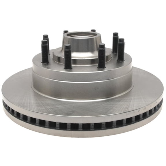 ACDelco Advantage Vented Front Brake Rotor and Hub Assembly 18A2581A Fits select: 2008-2019,2021-2023 FORD ECONOLINE