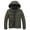 Army Green, variant on Heting Men's Winter Puffer Jacket with Hood Lightweight Quilted Coat Windproof Outerwear for Travel Daily Wear Black Large