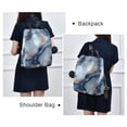 thumbnail image 4 of FORMRS Women's Travel Backpack Purse Anti-Theft Hidden Pockets Casual Shoulder Bag, Abstract Marble Pattern, 4 of 7