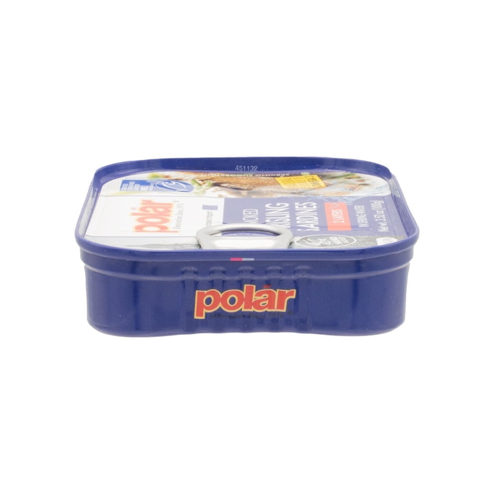 MW Polar Smoked Brisling Sardines in Spring Water, 3.52 oz Can, Wild Caught (Pack of 12)