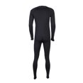 thumbnail image 2 of Conjuntos de ropa interior de secado rápido para hombres O-cuello Fitness Ropa sólida de manga larga delgada Tmvgtek Para estrenar, 2 of 6