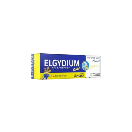 Elgydium Kids Toothpaste Gel Decay Protection 2/6 Years Old