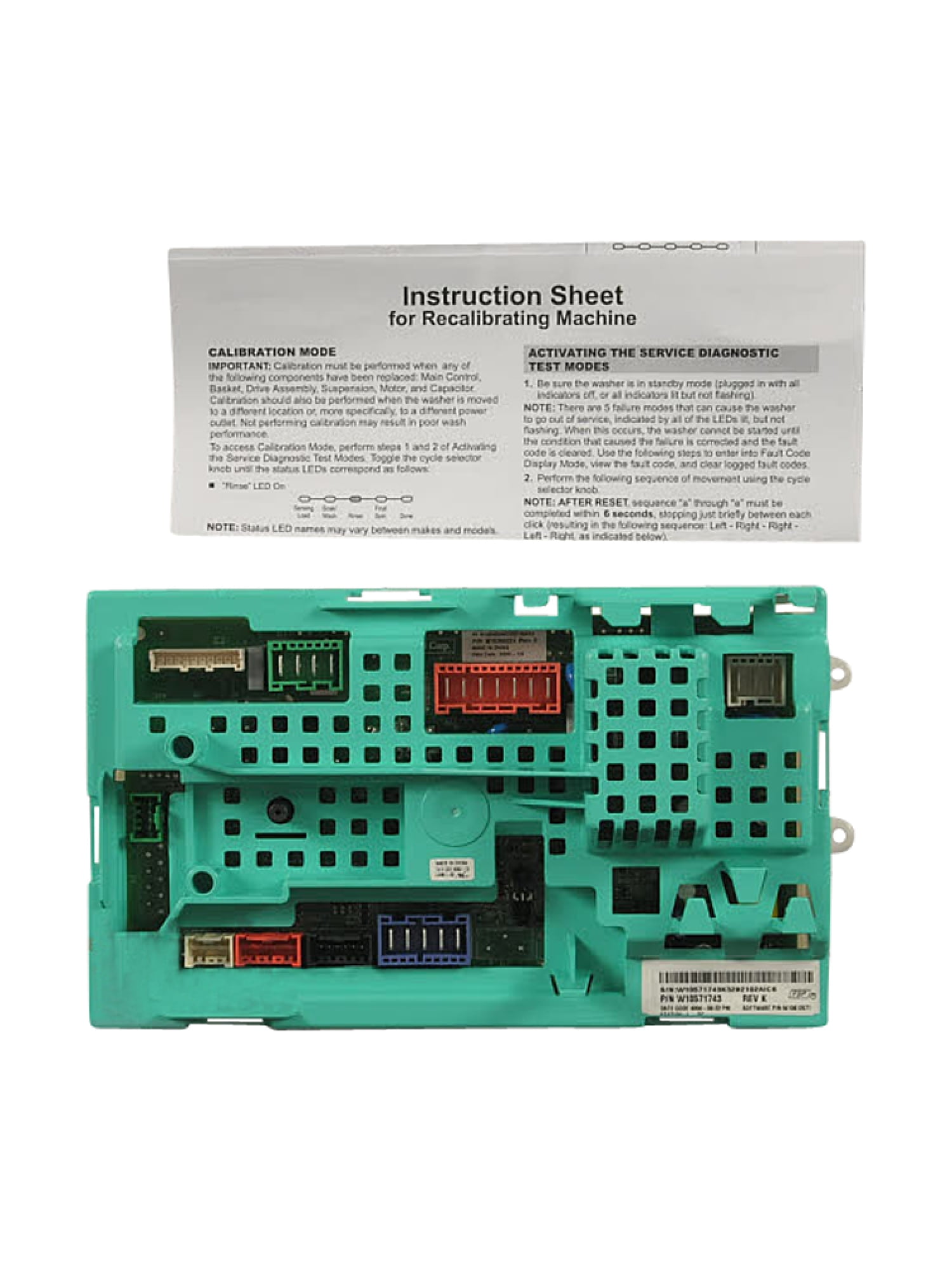 W10571743 Whirlpool Appliance Electronic Control Board