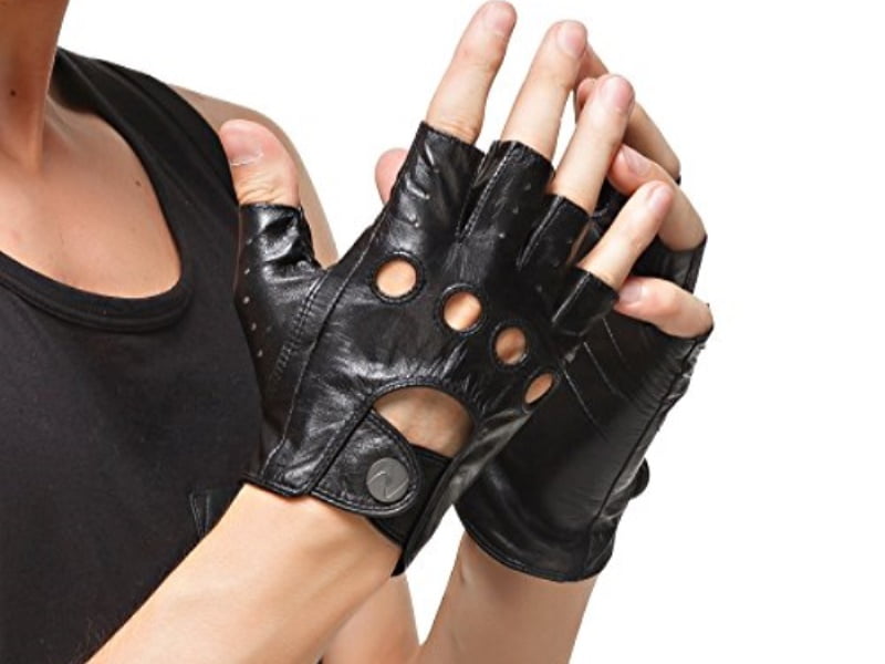 fingerless half gloves
