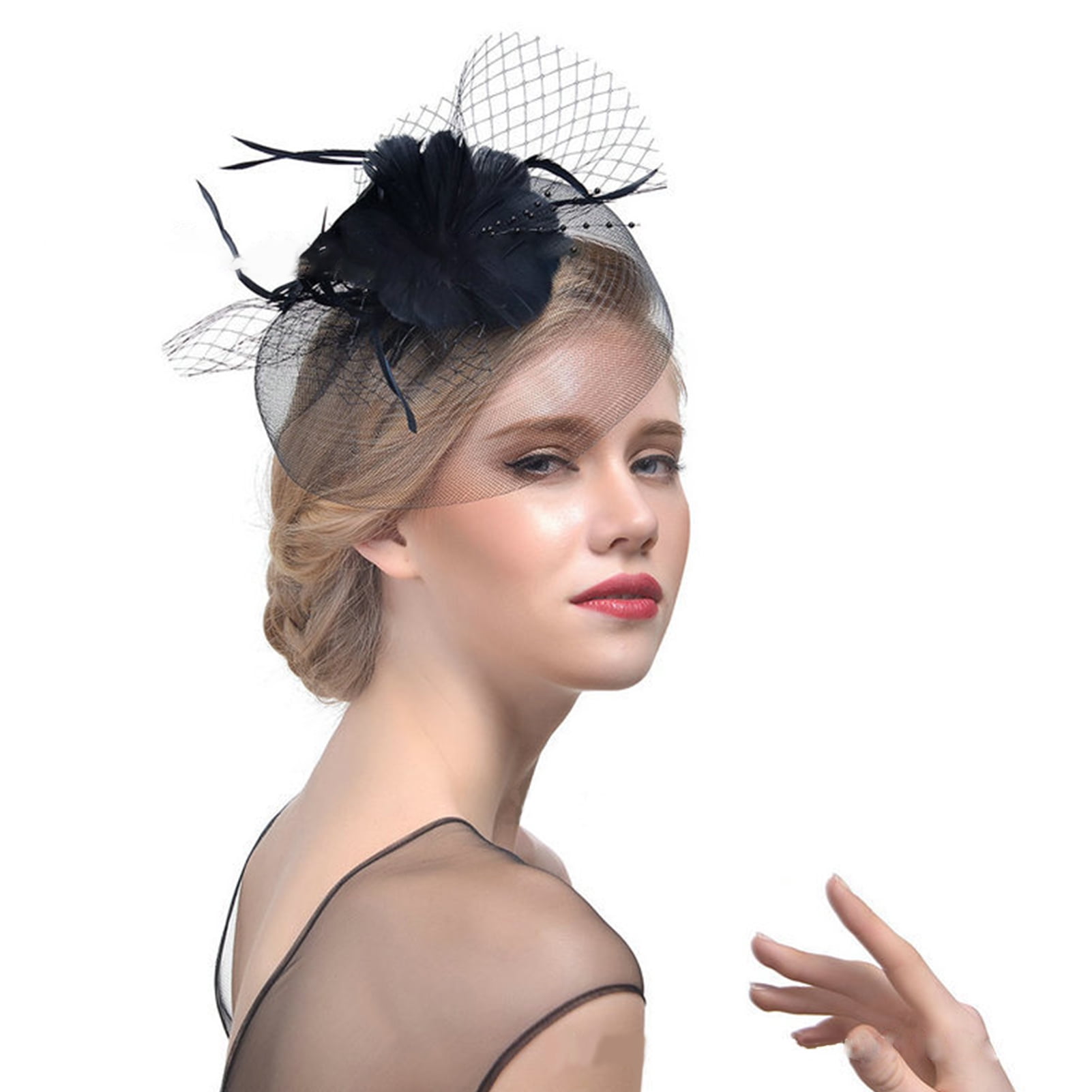 Details about / New Party Christmas Hat Girl Barrettes Hair dress Kids Baby Women Head Hair Clip