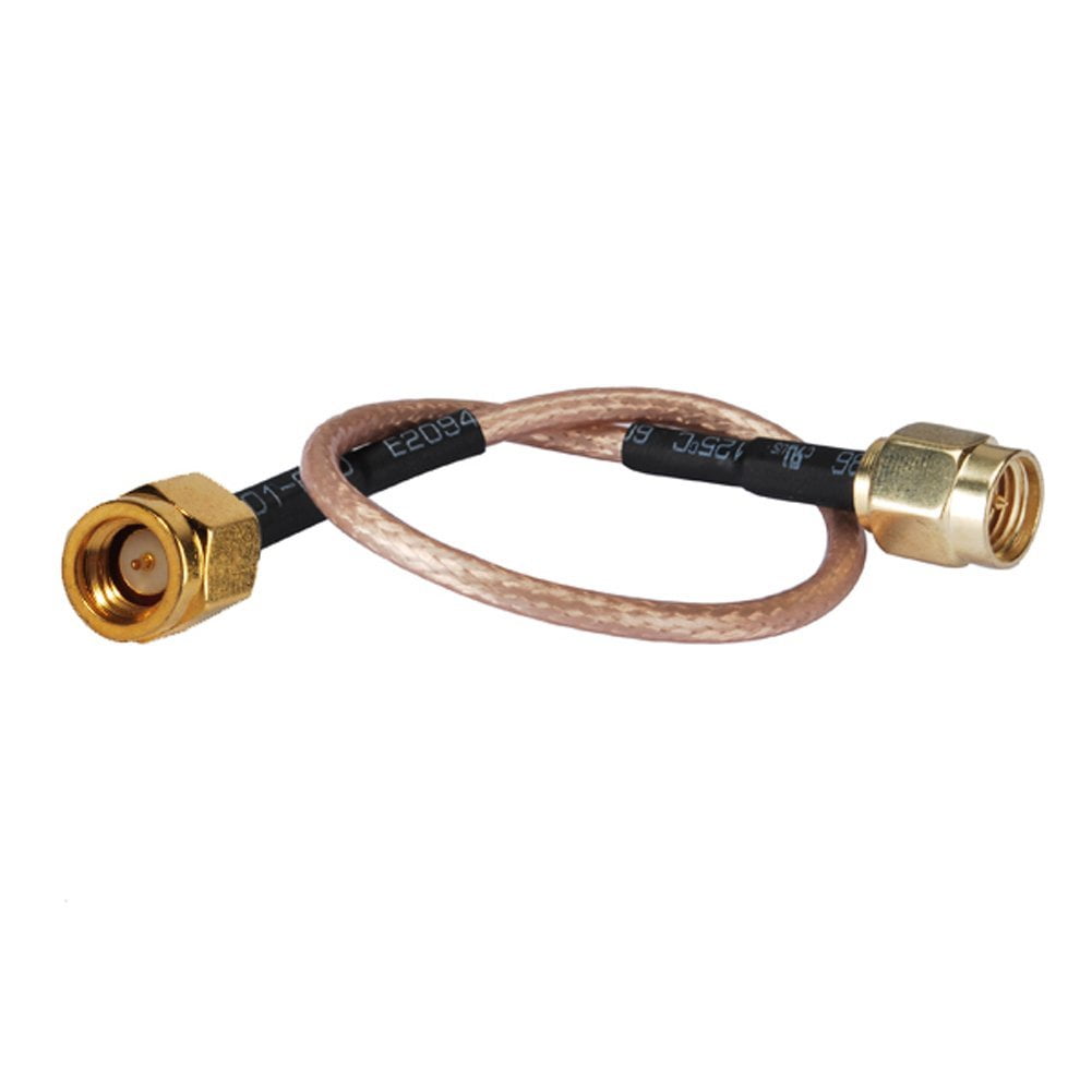 6/" RF Rp-tnc Female nut O-ring Straight to Ts9 Male Right Angle Extension coa