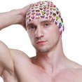 thumbnail image 3 of FYBTO Swimming Cap Cute Seamless Owl Unisex Adult FYBTO Polyester, 3 of 4