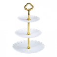 thumbnail image 3 of 3-Tier Cupcake Stand Cake Dessert Wedding Event Party Display Tower Plate Round, 3 of 8