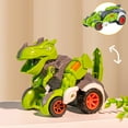 thumbnail image 4 of CQCYD Toys under $5 2 in 1 Transforming Dinosaur Car Dinosaur Toy for Kids 2-5 Birthday Gifts for Toddler Boys Age 2+ Dinosaur Toys, 4 of 7
