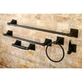 thumbnail image 2 of Kingston Brass BAHK61212478ORB Kingston Brass Monarch Collection 5-piece Towel Bar Bath Hardware Set- Oil Rubbed Bronze, 2 of 3