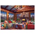 thumbnail image 3 of Ceaco Rustic Lodge - Cozy Fire, puzzle 1000 pièces, 3 of 4