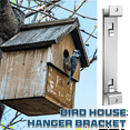thumbnail image 5 of 2Sets Bird House Hanger Bracket Stable Rust Proof Galvanized Steel Bird House Mounting Bracket for Securing Bird Houses, 5 of 6