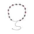 thumbnail image 1 of Qarigey Cinturón de cadena para cintura con hermosos conchos turquesas Impresionante accesorio para mujer Cinturones de cadena para mujer Cinturones Piedra de pino rojo, 1 of 6