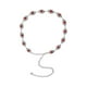 thumbnail image 1 of Qarigey Cinturón de cadena para cintura con hermosos conchos turquesas Impresionante accesorio para mujer Cinturones de cadena para mujer Cinturones Piedra de pino rojo, 1 of 6