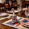 thumbnail image 6 of Sruoe Independence Day Desk Goose Outfits, 7 Inch Mini Porch Goose Clothes, Desktop Goose Outfits, Costume Clothes for Table Decor Tabletop Goose Accessory Holiday All Seasons Holiday, 6 of 6