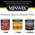 thumbnail image 5 of Minwax Wood Finish, Early American, 1/2 Pint, 5 of 9