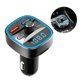 thumbnail image 3 of Adaptador De Coche Bluetooth 5 Multifunción 12-24V Pantalla Digital Cargador De Coche 18W Qc3.0 Carga Rápida Compatible Con Tarjeta Sd 32G / Disco U Llamada Manos Libres Inalámbrica Transmisor Fm Kearding VI009407-01, 3 of 7