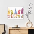 thumbnail image 6 of Logiee Autumn Funny Gnomes Print Canvas Wall Art ,Art Poster,Canvas Decorative Picture,Decor Wall Pictures for Living Room Bedroom Bathroom,Ready to Hang, 6 of 6