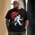 thumbnail image 2 of Big and Tall T Shirts Men Graphic Tee Shirt Short Sleeve Plus Size 3XL T0 5KPN W19, 2 of 8