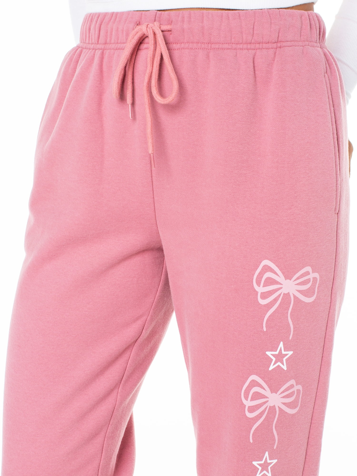 Celebrity Pink Women's and Women's Plus Fleece Jogger Sweatpants, Sizes XS-4X