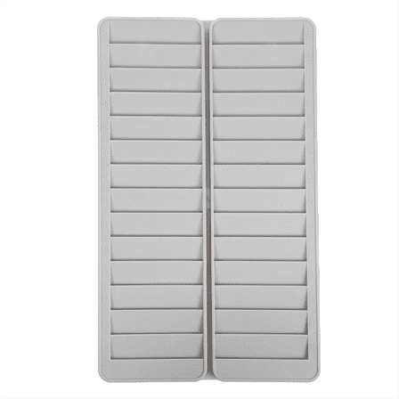 28-Bit Card Holder Plastic Material Multi Slots Business Cards Ganizer Wall Hanging Id Rack Note Desk Accessories
