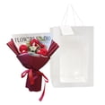 thumbnail image 1 of Ramo de flores de ganchillo, decoración, regalo, flores artificiales de punto falsas para festival Rojo, 1 of 9
