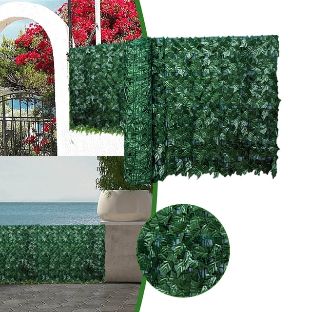 Fence Balcony Screen Fence Panel Artificial Plant Decorative Fences For Indoor