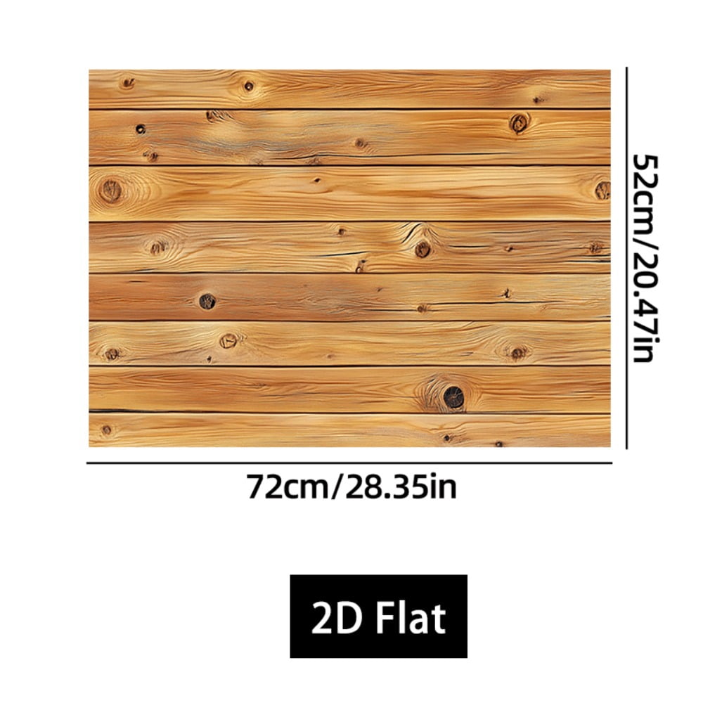 1 piece, stove panel and cooktop panel protection pad, 2D flat Nordic natural style wood grain pattern kitchen decorative countertop pad, suitable for stoves, washing machines, dryers, coffee machine