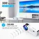 thumbnail image 2 of Proyector Dxyiitoo Native 1080P WiFi Bluetooth 5.0 300", 2 of 7